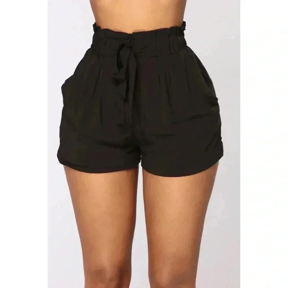 NWT Fashion Nova Rosie Tie Waist Shorts - Picture 2 of 15